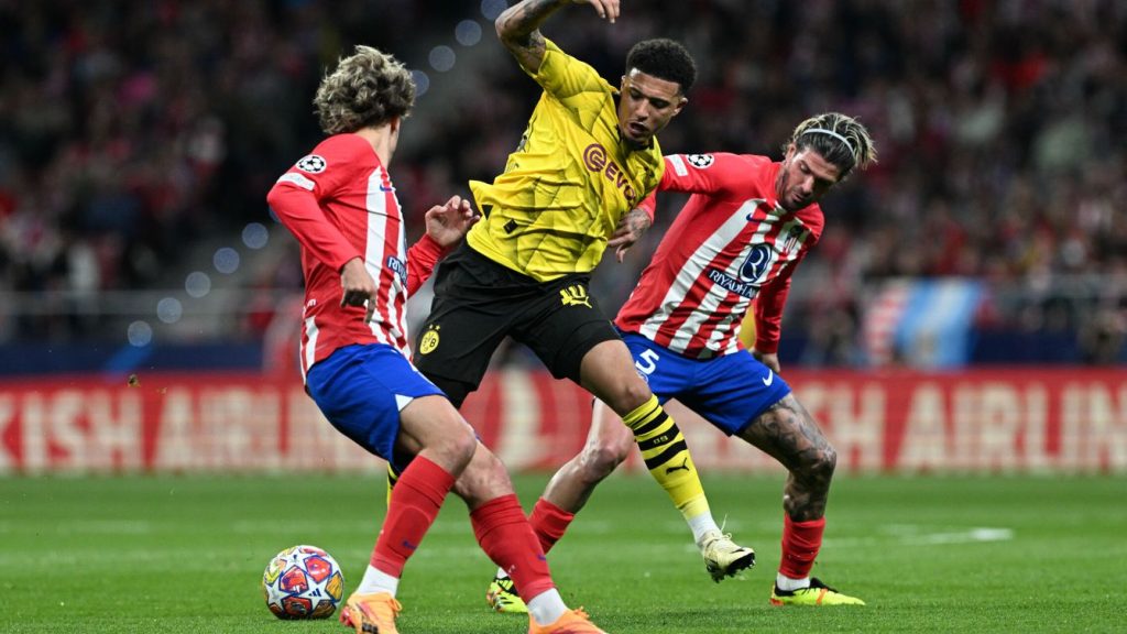 Atlético Madrid recibe a Borussia Dortmund