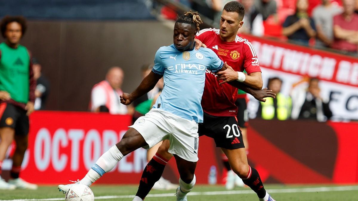 Manchester City y Manchester United en la final de la FA Cup