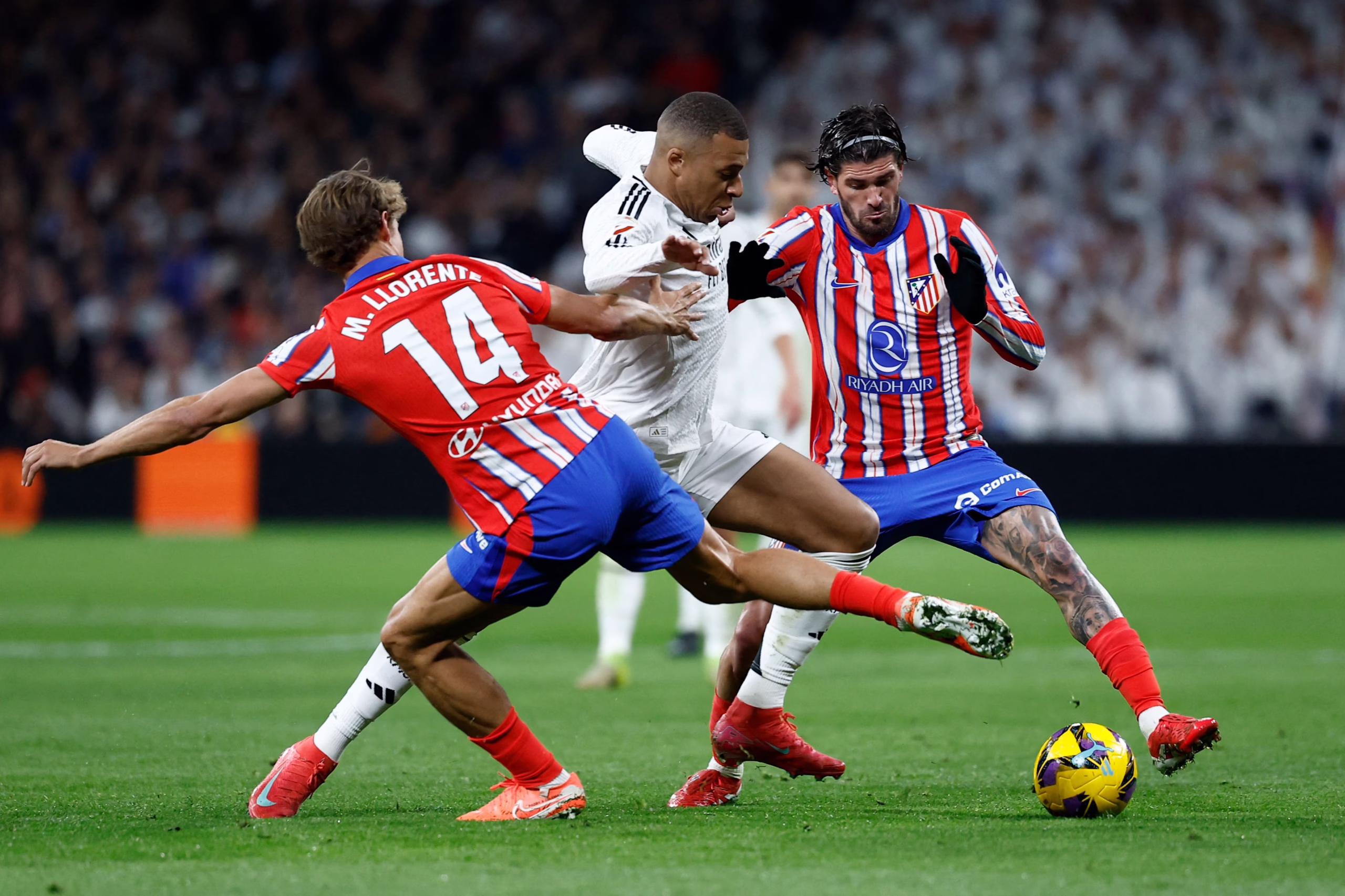 Derbi madrileño en el Bernabéu con sabor a Champions League